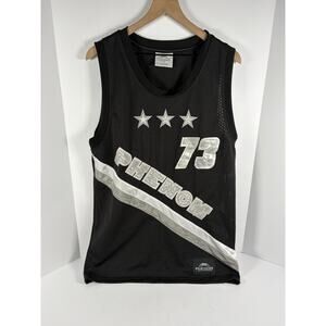 Vintage Phenom Authentic Mesh Jersey Tank Top #73 Black Men’s M